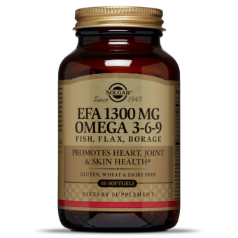 Solgar Solgar EFA 1300 mg Omega 3-6-9 Softgels, 60 капс. 